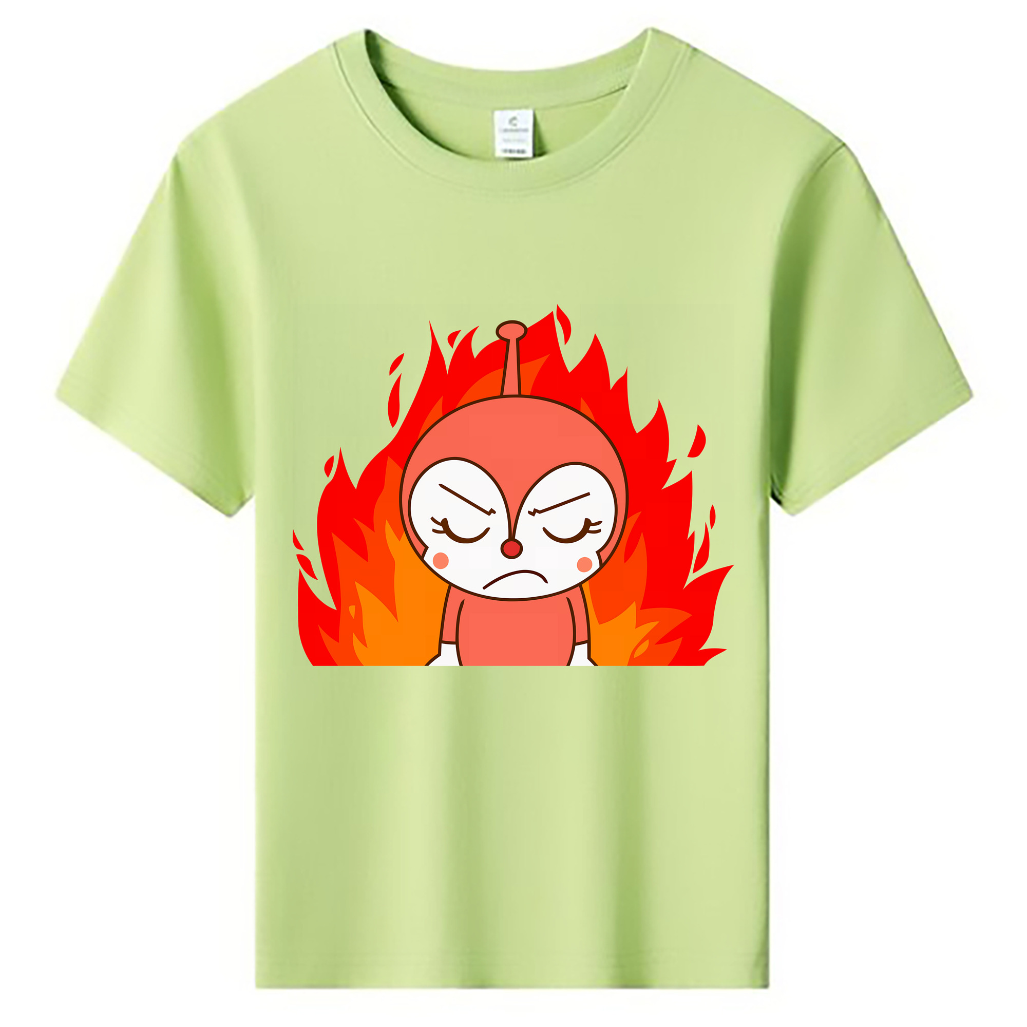 （画像用） アンパンマン Anpanman 綿100％キッズTシャツ（フロントプリント）
